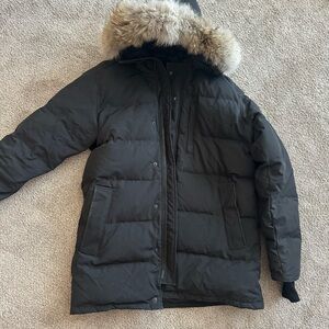Canada Goose Jacket - Caron Heritage with fur parka